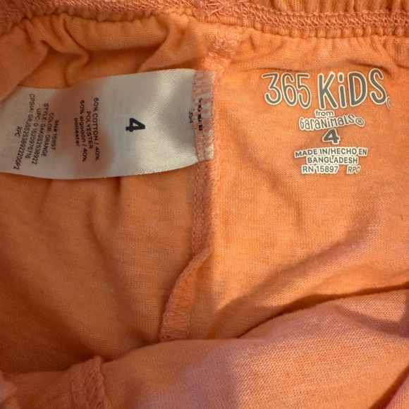 NWOT Vibrant Orange Layered Kids Skirt - Picture 4 of 7